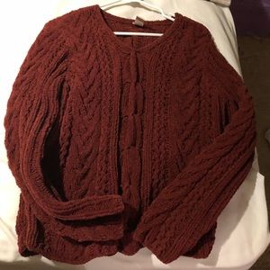 Medium Burgundy Sweater